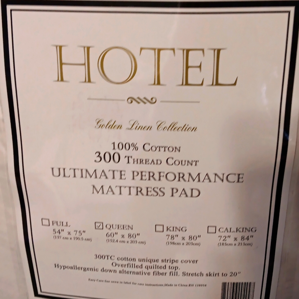 Mattress pad